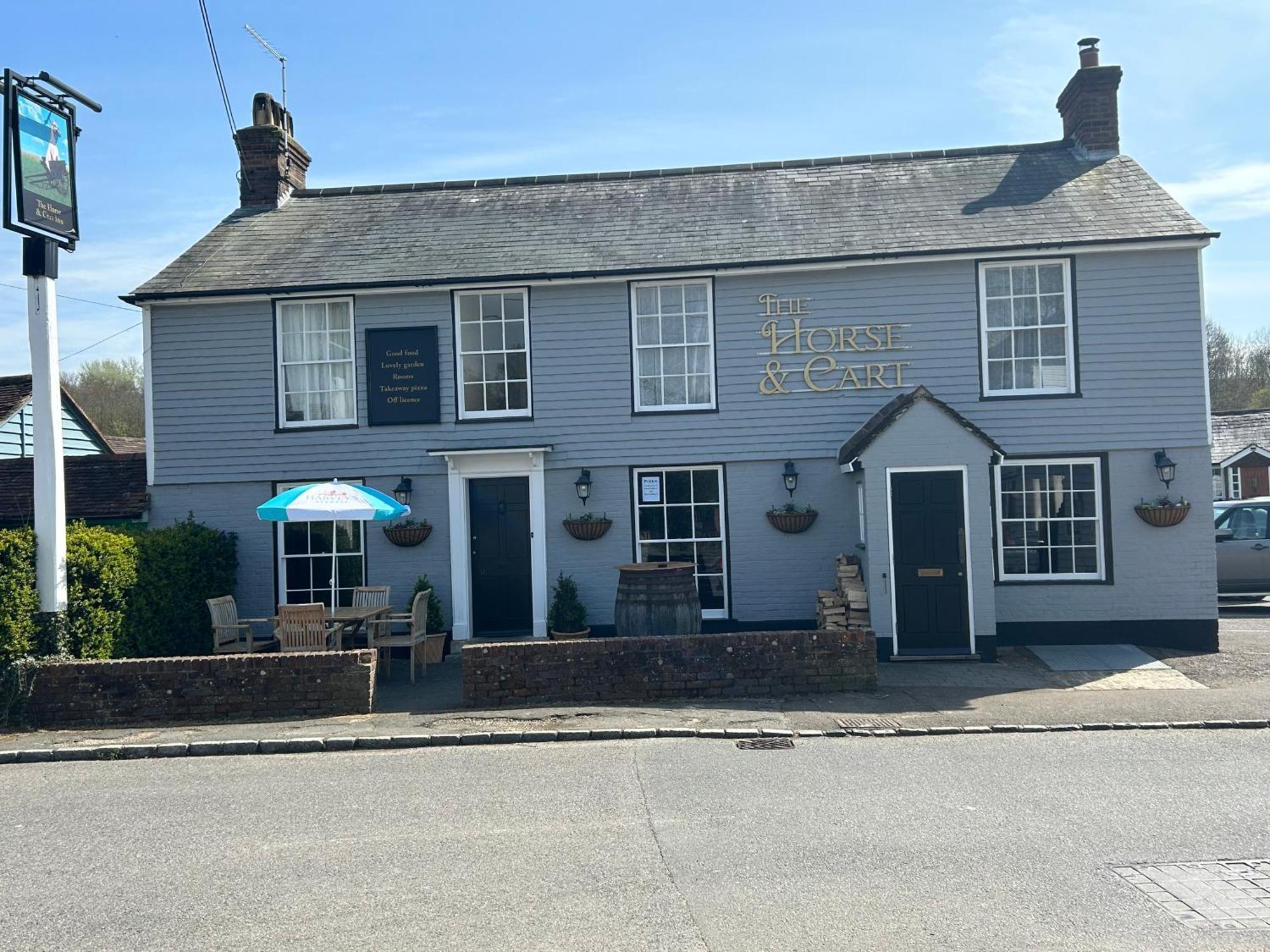 The Horse & Cart Hotel Peasmarsh Exterior foto